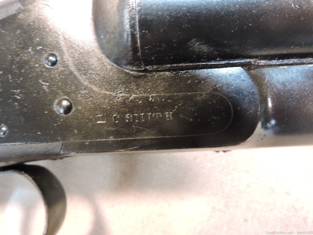 LC Smith Hunter Arms Field Grade 12Ga. SxS Shotgun-img-13