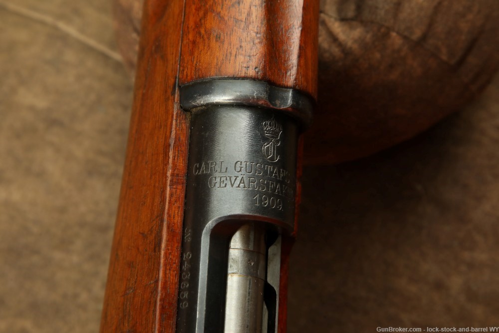 Swedish Mauser Model 1896 M96 6.5x55 Matching Bolt Action Rifle C&R 1909-img-34