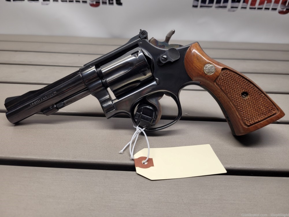 Smith & Wesson Model 18-4 .22 LR Revolver 6-Shot-img-0