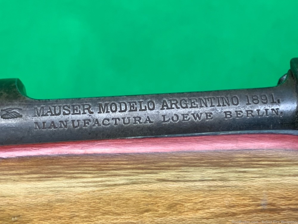 Bubba’d Argentine Mauser 1891 m1891 Laminate stock 7.65 22” cut barrel-img-17