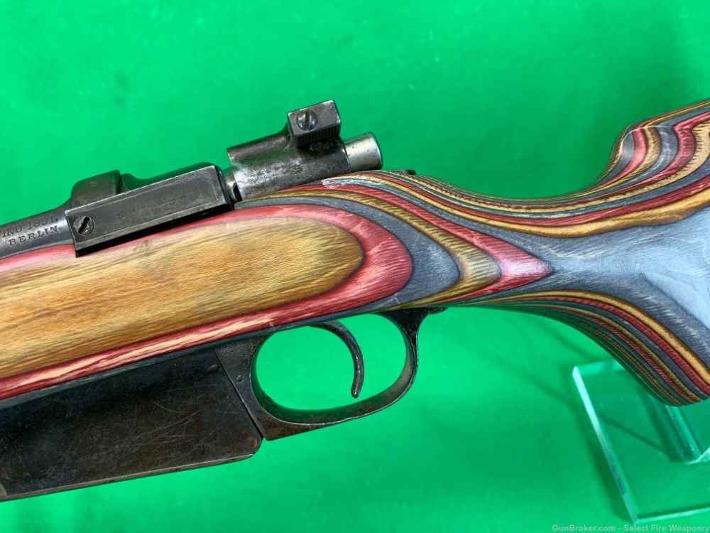 Bubba’d Argentine Mauser 1891 m1891 Laminate stock 7.65 22” cut barrel-img-11