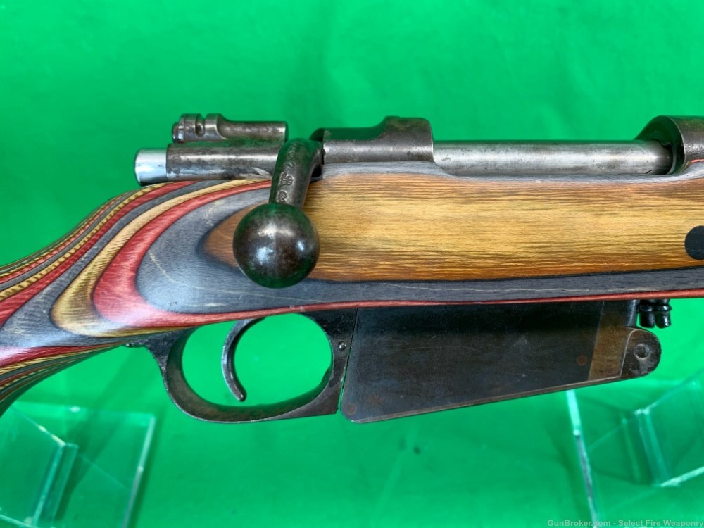 Bubba’d Argentine Mauser 1891 m1891 Laminate stock 7.65 22” cut barrel-img-5