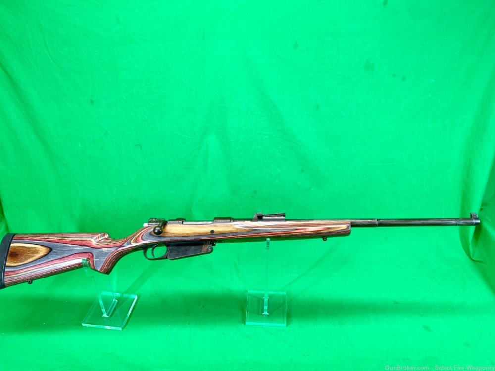 Bubba’d Argentine Mauser 1891 m1891 Laminate stock 7.65 22” cut barrel-img-0
