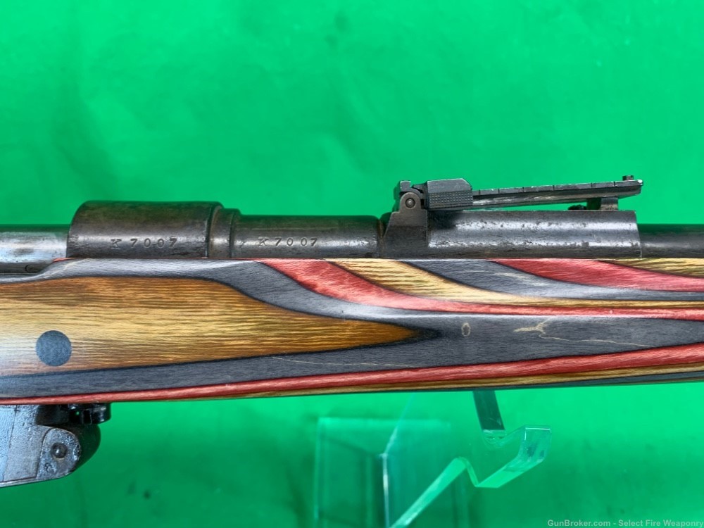 Bubba’d Argentine Mauser 1891 m1891 Laminate stock 7.65 22” cut barrel-img-7