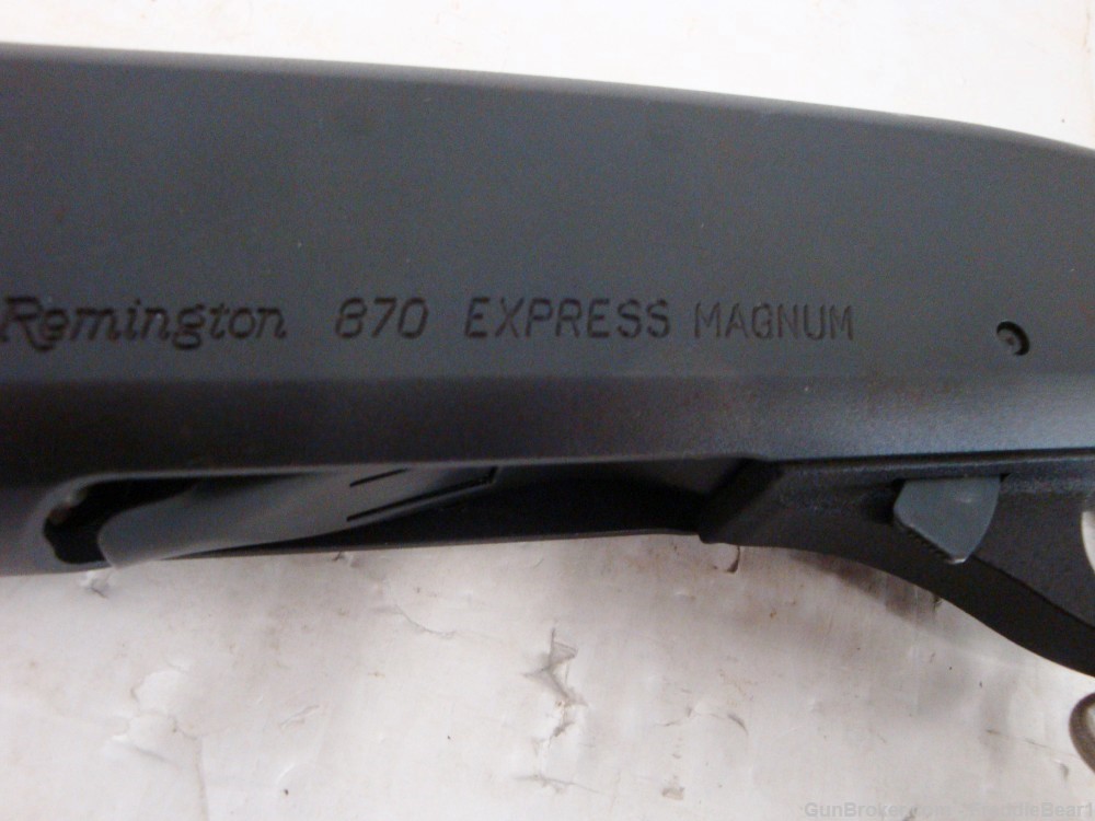 Remington Model 870 Express Magnum 12 Ga. Rifled Slug Gun 20” Bbl. With RS -img-24
