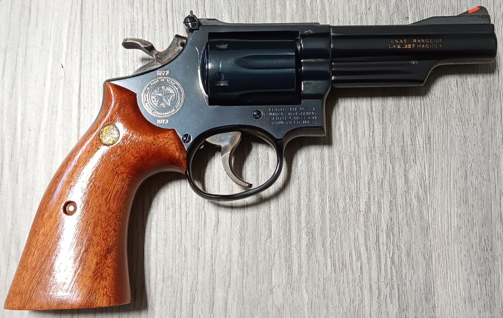Smith & Wesson 19-3 Texas Ranger Commemorative (Mfg 1973) 357Mag C&R OK-img-6