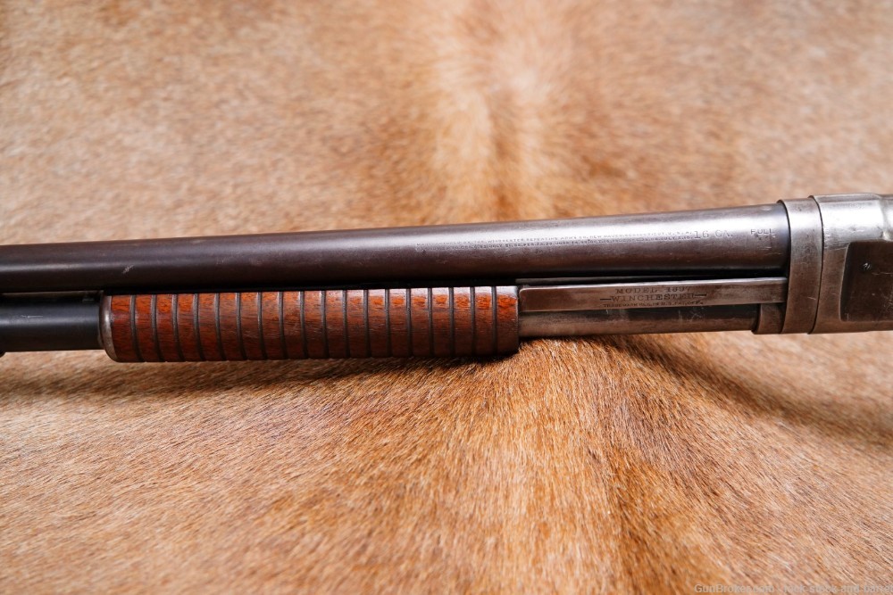 Winchester 97 Model 1897 M97 16 GA 28" FULL Pump Action Shotgun 1917 C&R-img-11