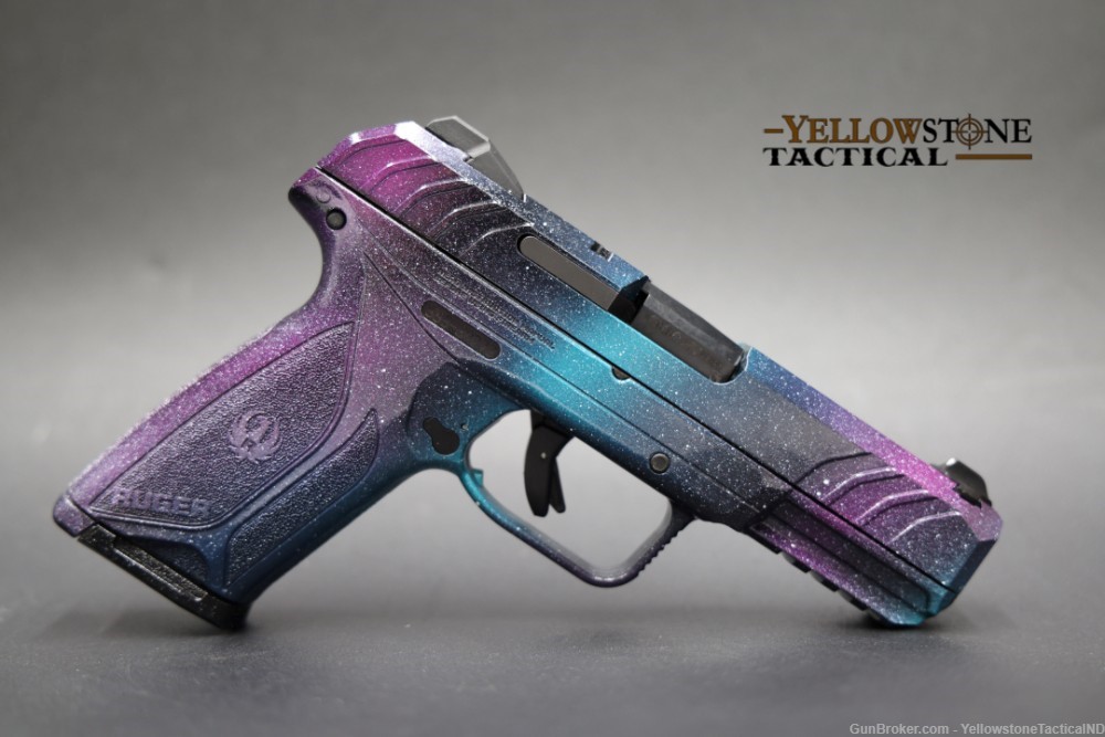 Ruger Security 9 transformed into a cosmic masterpiece/ Cerakote-img-1
