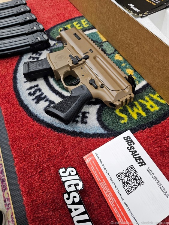 Sig Sauer MPX Copperhead Pistol 9mm 3.5" Barrel FDE PMPX-3B-CH-NB-img-2