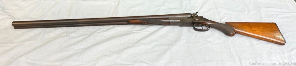 Remington Model 1889 12 gauge double barrel shotgun early model grade 2-img-0