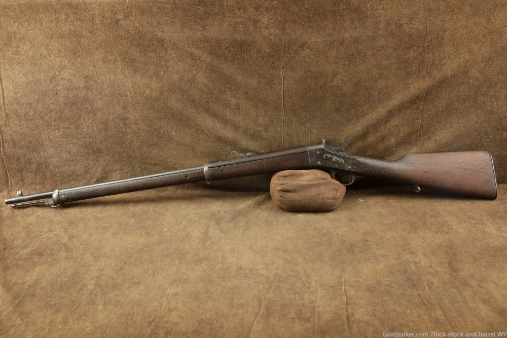 Remington Arms 1874 Rolling Block 7x57mm Mauser Single Shot Rifle Antique-img-8