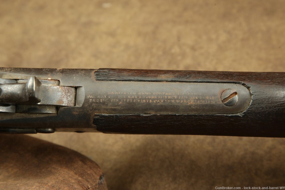 Remington Arms 1874 Rolling Block 7x57mm Mauser Single Shot Rifle Antique-img-29