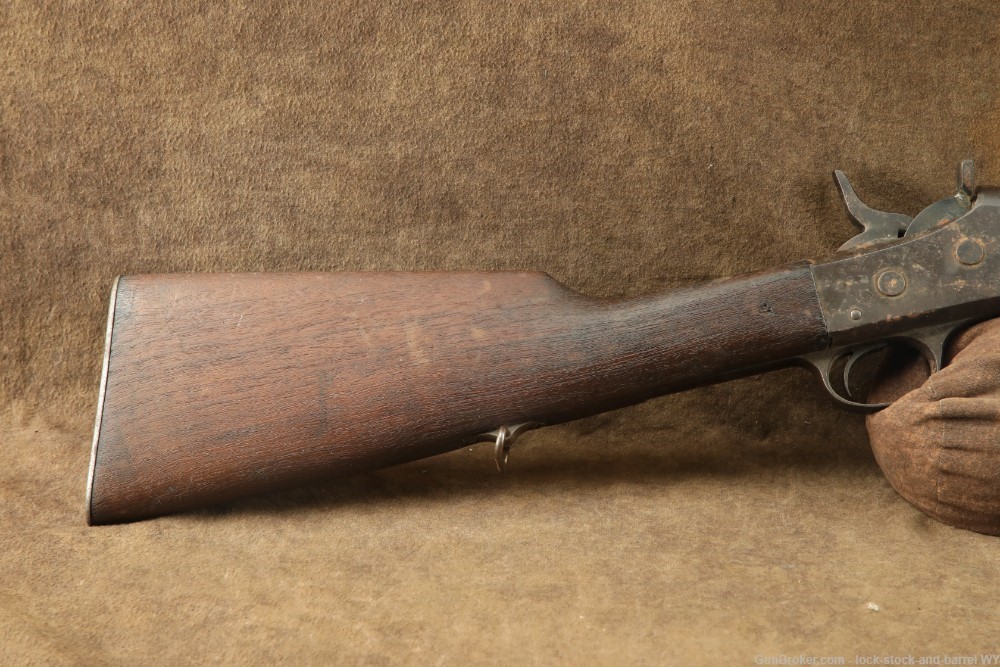 Remington Arms 1874 Rolling Block 7x57mm Mauser Single Shot Rifle Antique-img-3