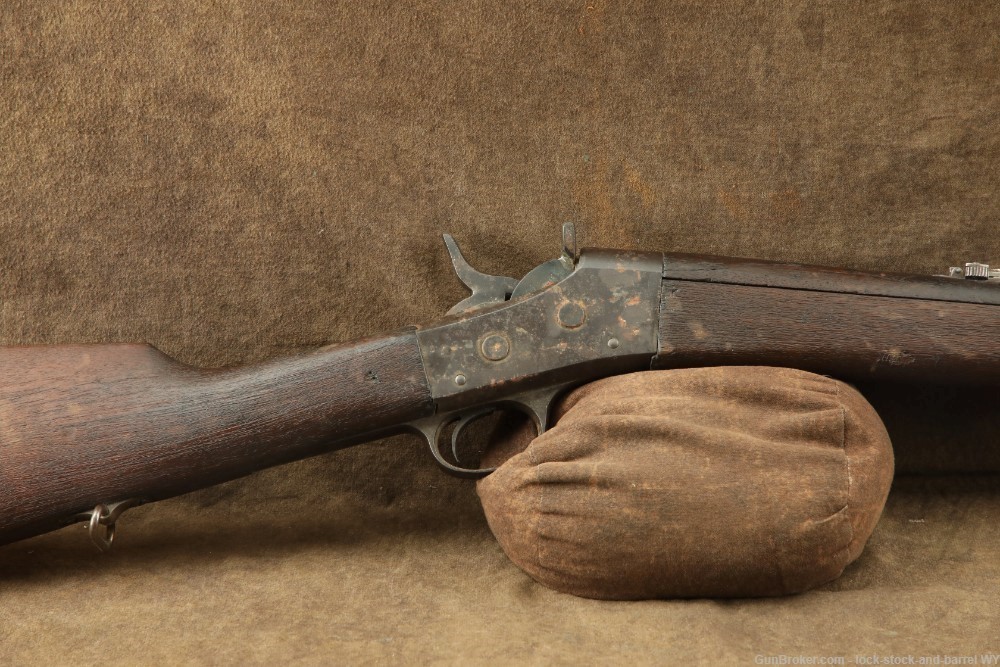 Remington Arms 1874 Rolling Block 7x57mm Mauser Single Shot Rifle Antique-img-4