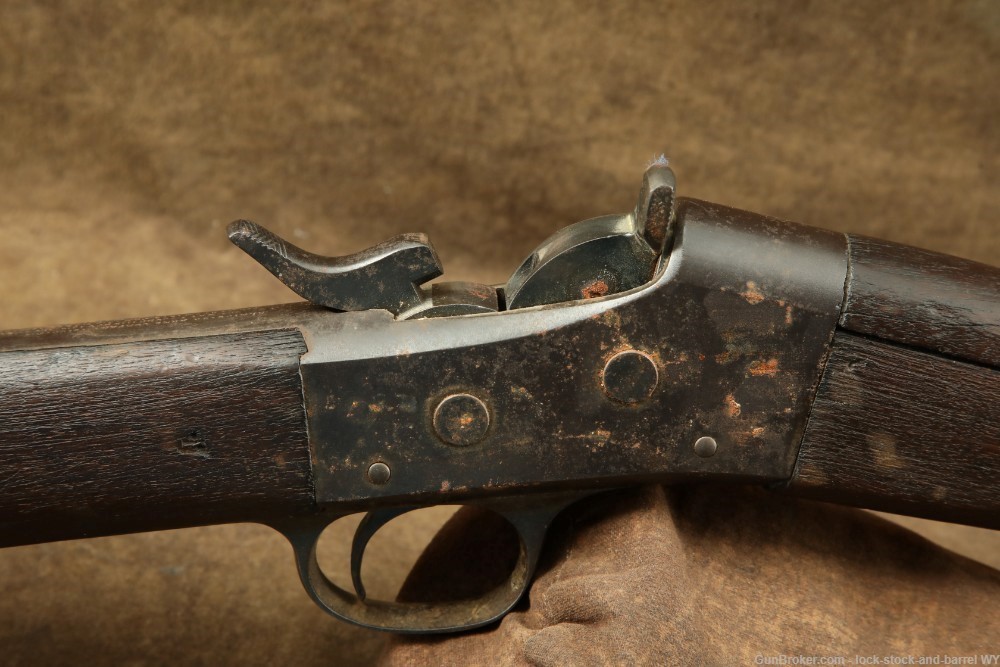 Remington Arms 1874 Rolling Block 7x57mm Mauser Single Shot Rifle Antique-img-25