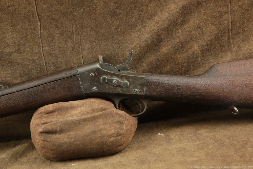 Remington Arms 1874 Rolling Block 7x57mm Mauser Single Shot Rifle Antique-img-12