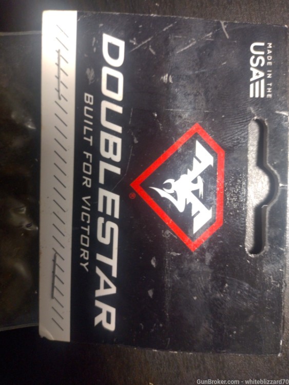 A2 AR-15 Flash hider cal.308 5/8-24 TPI Black steel w/washer Doublestar-img-1