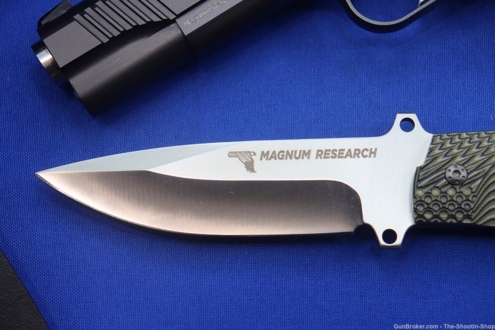 Magnum Research Desert Eagle 1911 Pistol 10MM w/ Israel Knife G10 SA 5" NEW-img-9