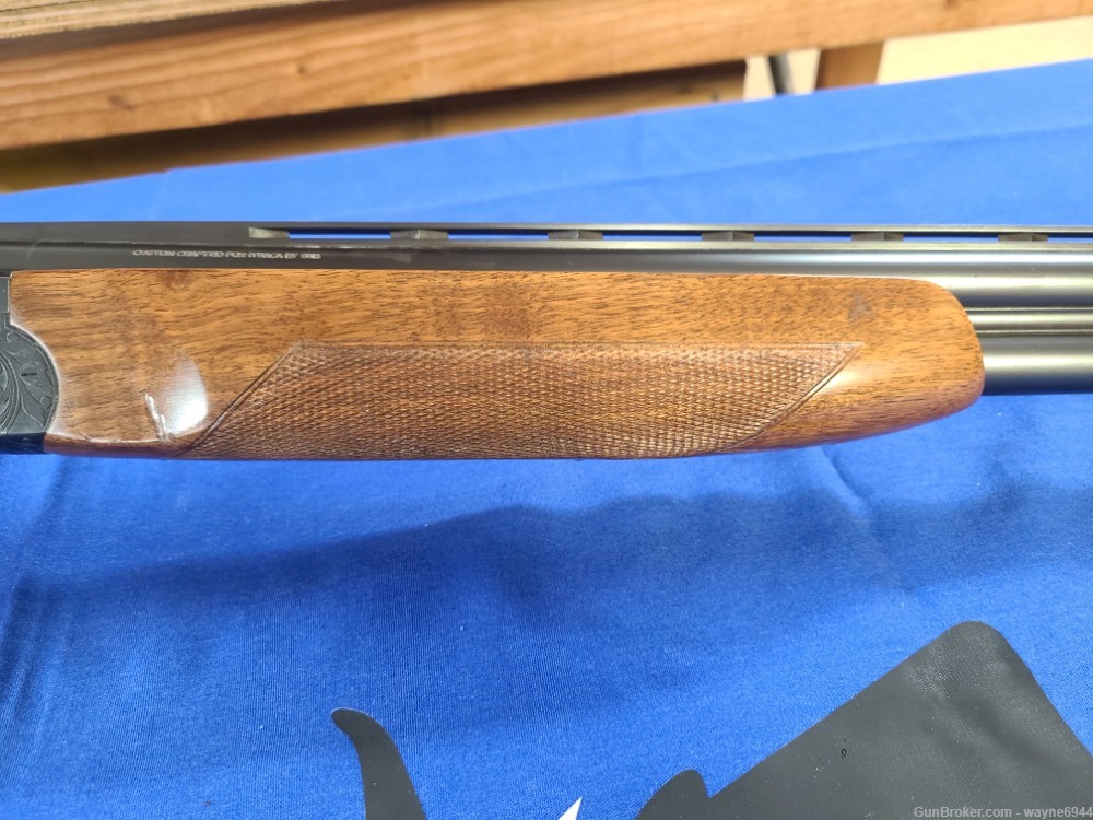 Ithaca SKB Model 500 over/under engraved shotgun-img-13