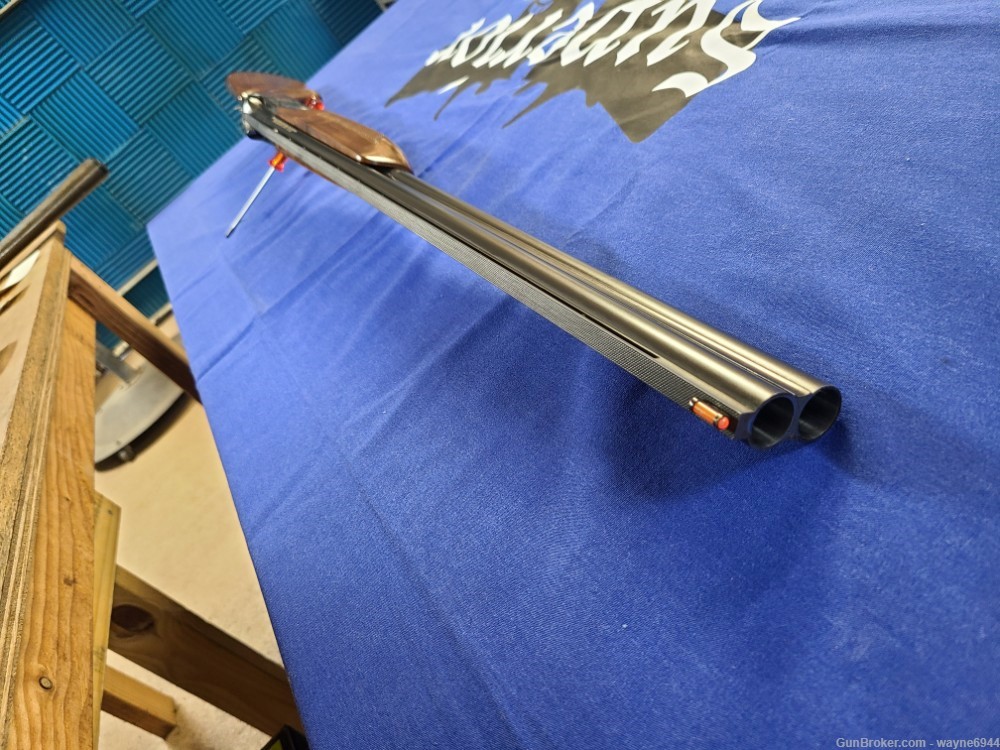 Ithaca SKB Model 500 over/under engraved shotgun-img-5