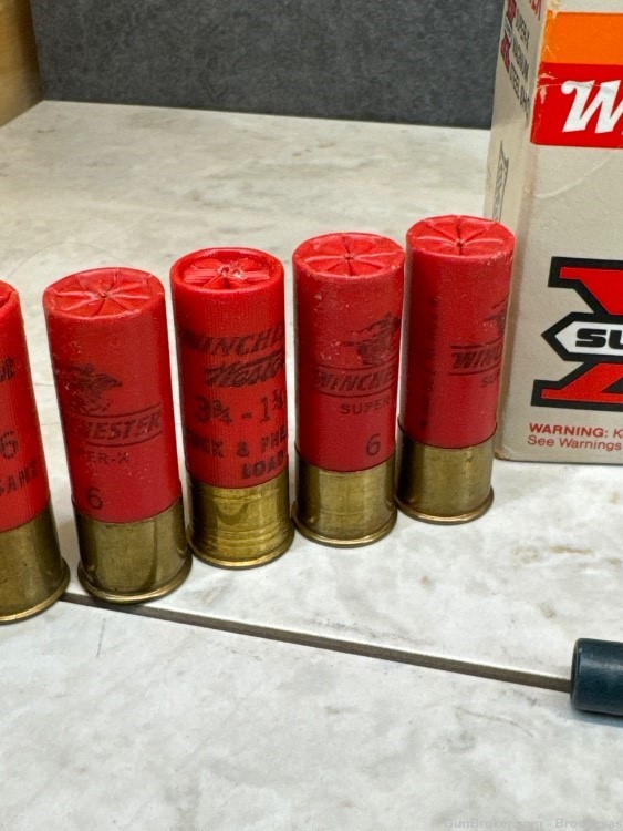 Winchester & Remington 12 guage duck & pheasant & super x shotgun shells-img-4