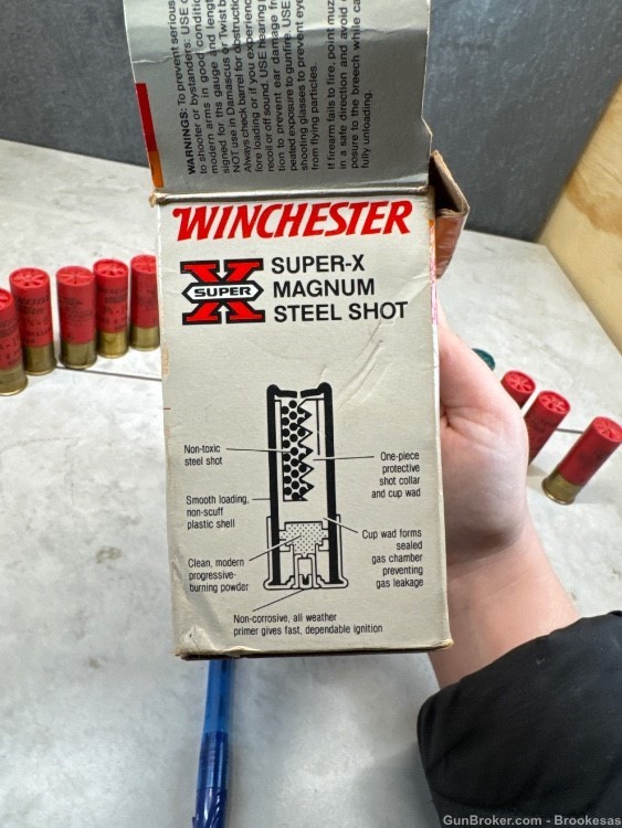Winchester & Remington 12 guage duck & pheasant & super x shotgun shells-img-10