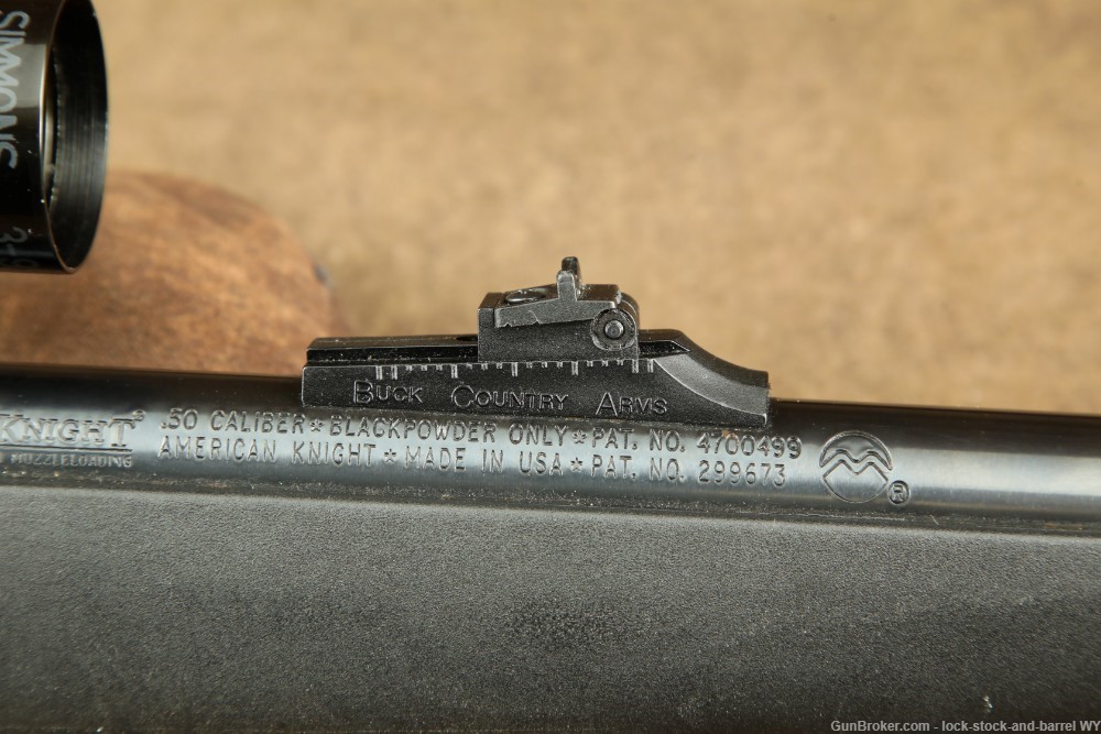 Knight American Knight .50 Cal Black Powder Muzzleloader In-Line Rifle-img-27