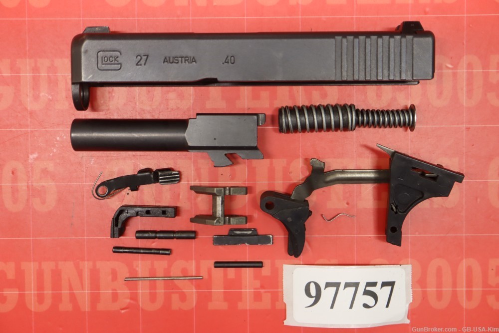 Glock 27 Gen 3, 40 S&W Repair Parts-img-0