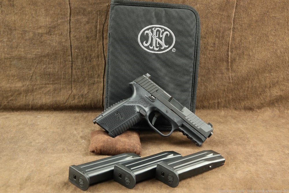 Fabrique Nationale FN 509 9mm 4” Striker Fired Pistol w/ Case & Mags-img-2