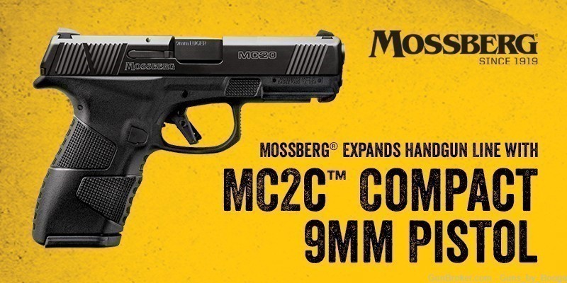 Mossberg MC-2c COMPACT 9mm 3.9” 15 / 13 + 1, FACTORY NEW, 89102-img-1