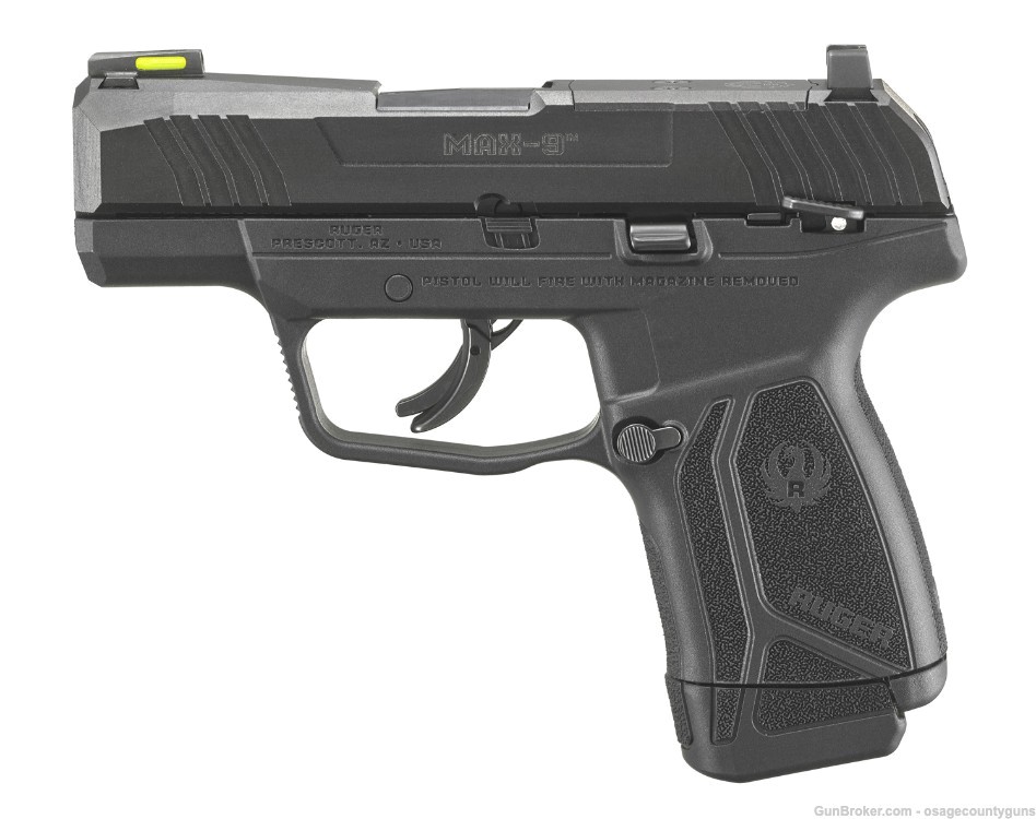 Ruger Max-9 w/ Manual Safety - 3.2" - 9mm-img-1