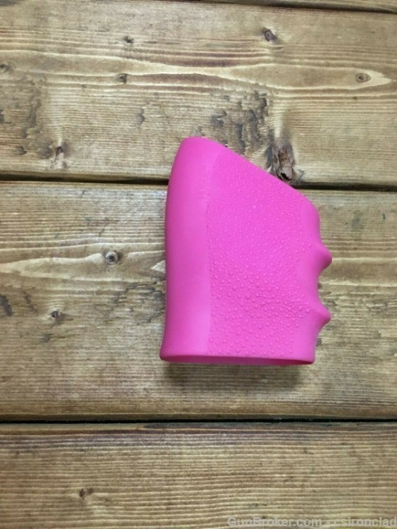Glock Grip Sleeve Hogue, Large frame HOT PINK fits other guns also-img-5