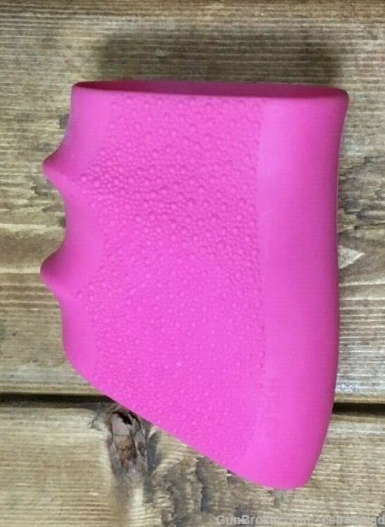 Glock Grip Sleeve Hogue, Large frame HOT PINK fits other guns also-img-4