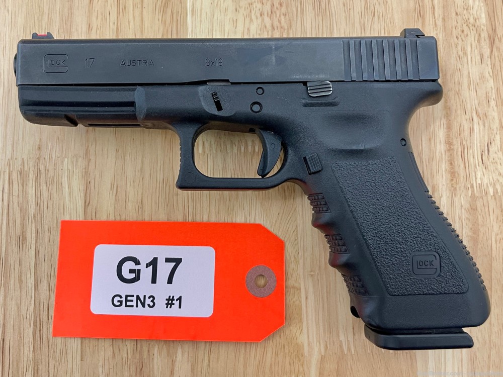 Glock 17 Gen3 9mm/9x19/9Para/9Luger PD Trade-in Used 95+% PENNY-img-1