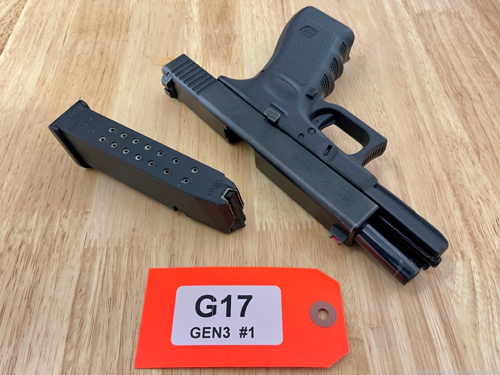 Glock 17 Gen3 9mm/9x19/9Para/9Luger PD Trade-in Used 95+% PENNY-img-5