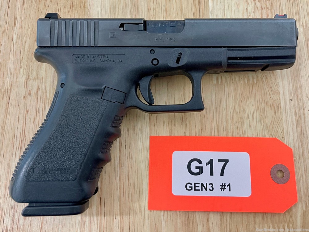 Glock 17 Gen3 9mm/9x19/9Para/9Luger PD Trade-in Used 95+% PENNY-img-7