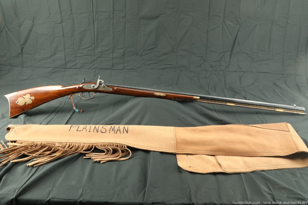 Pedersoli Plainsman Rifle .50 Cal Black Powder Muzzleloader Percussion-img-2