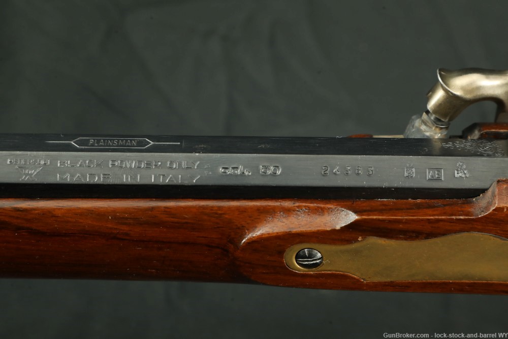Pedersoli Plainsman Rifle .50 Cal Black Powder Muzzleloader Percussion-img-32