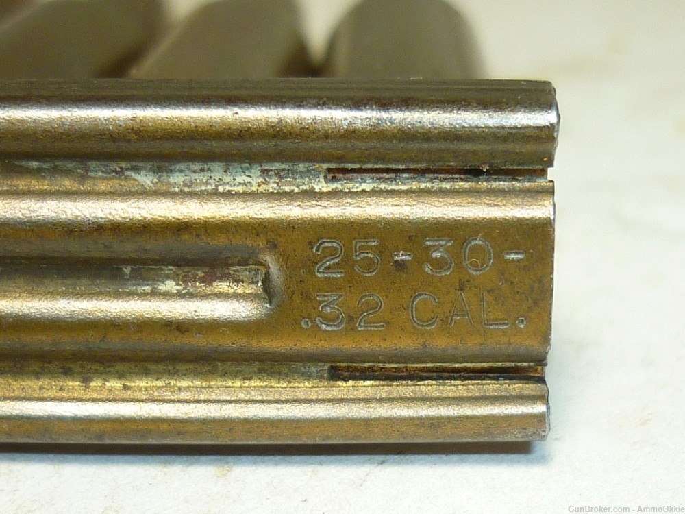 5rd + ONE ORIGINAL STRIPPER CLIP - Remington Model 8 81 - 25 Rem SLR - WW1-img-16