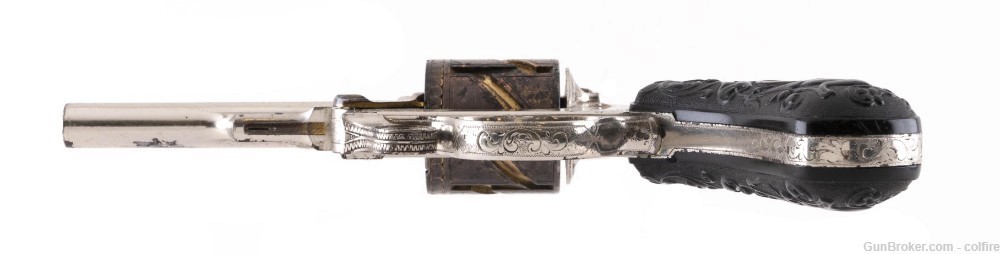 Very Rare Engraved Mauser Model 1878 "Zig-Zag" Revolver (AH5916)-img-3