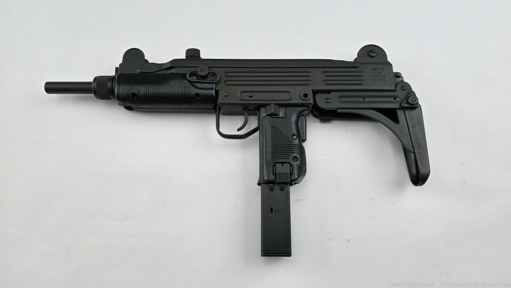 TRANSFERABLE 9mm UZI Sub-Machine Gun REGISTERED BOLT machine gun eForm-3-img-0