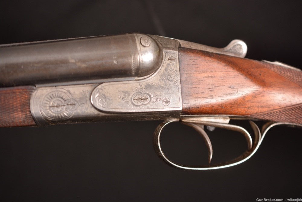 Husqvarna 310AS 12 gauge, Sauer pattern quality double PENNY AUCTION-img-1