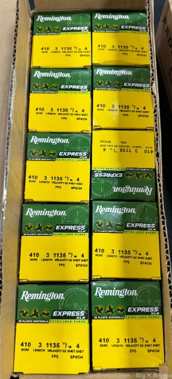 Remington Express XLR extended long range 410 Gauge 3 inch 4 SHOT 250 Shell-img-0