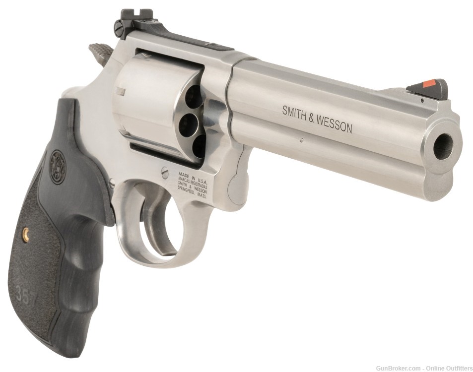 Smith & Wesson 686 Plus 357 Mag 5" 7rd Satin Stainless SA/DA S&W 150854-img-2