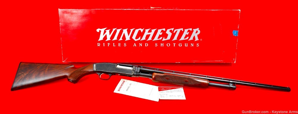 Rare Winchester 42 High Grade Factory Engraved Limited Edition NIB-img-0