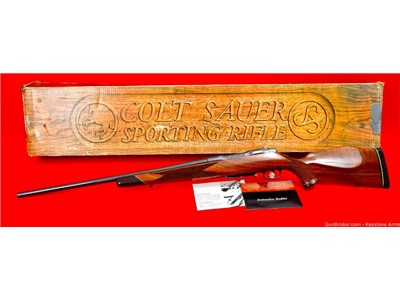 Ultra Rare Colt Sauer .300 Win Mag Gorgeous Wood w/ Original Box NIB