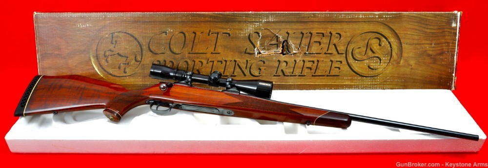 Ultra Rare Colt Sauer .270 Winchester w/Gorgeous Wood & Original Box 99%-img-3