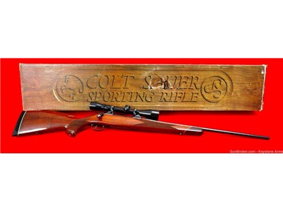 Ultra Rare Colt Sauer .270 Winchester w/Gorgeous Wood & Original Box 99%