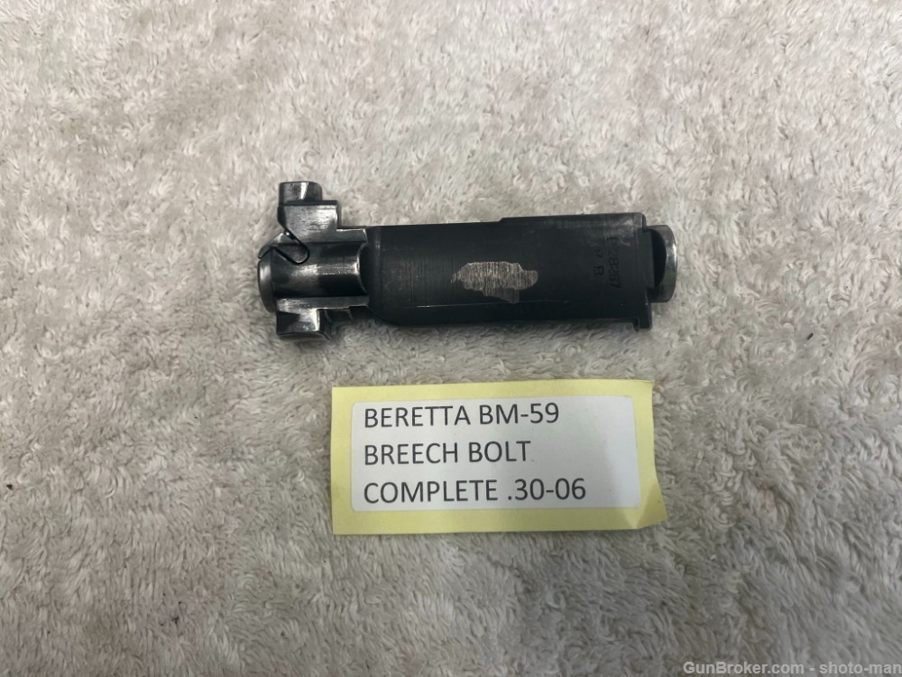 Beretta BM-59 .30-06 Complete Breechbolt-img-0