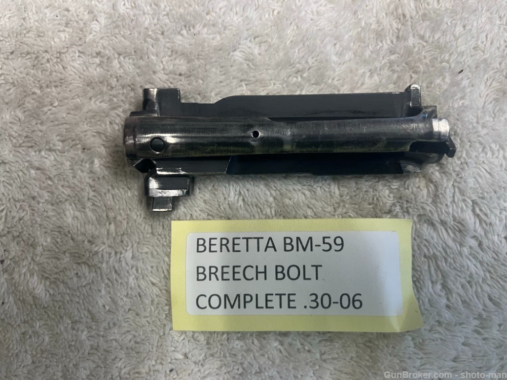 Beretta BM-59 .30-06 Complete Breechbolt-img-1